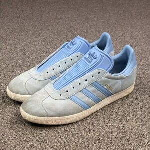 Adidas Originals Gazelle Sneakers Clear Blue/Light Blue Men Size 11.5 IG4987